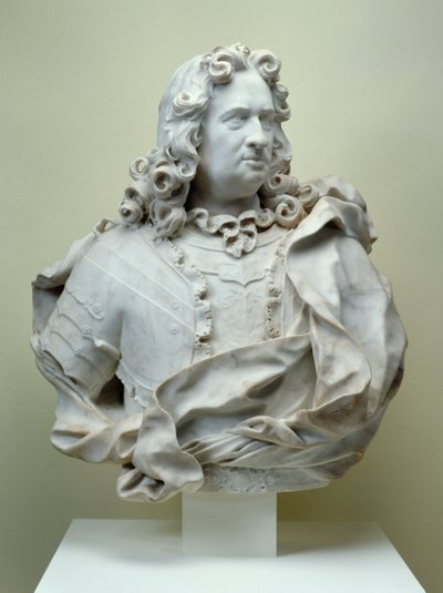 Büste von Graf Karl von Hessen-Kassel von Pierre Etienne Monnot