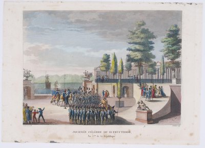 Der Staatsstreich vom 18. Fructidor, Jahr V, 1804 von Pierre Gabriel Berthault