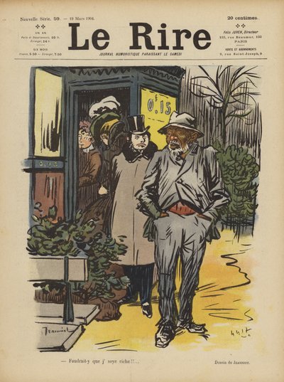 Illustration für Le Rire von Pierre Georges Jeanniot