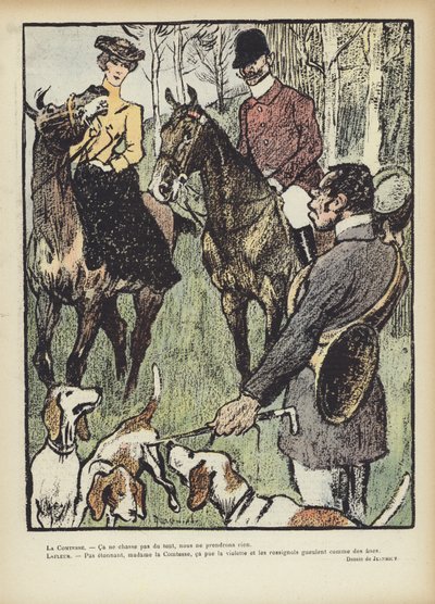 Illustration für Le Rire von Pierre Georges Jeanniot