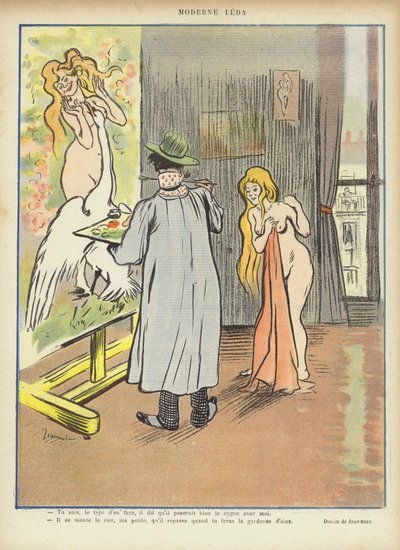 Illustration für Le Rire von Pierre Georges Jeanniot