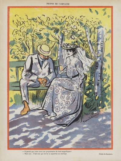 Illustration für Le Rire von Pierre Georges Jeanniot