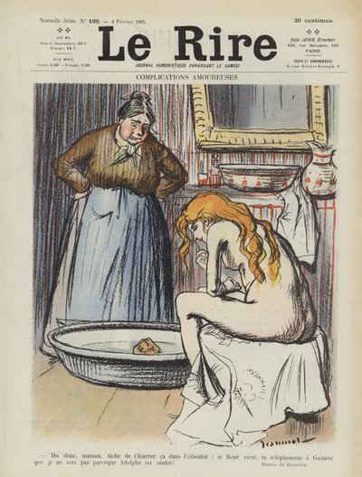 Illustration für Le Rire von Pierre Georges Jeanniot