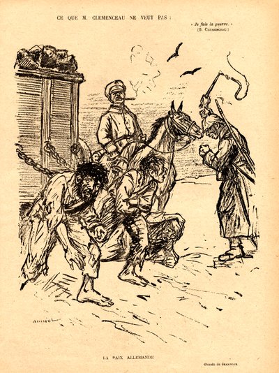 Illustration für das Magazin "Le Rire Rouge" von Pierre Georges Jeanniot