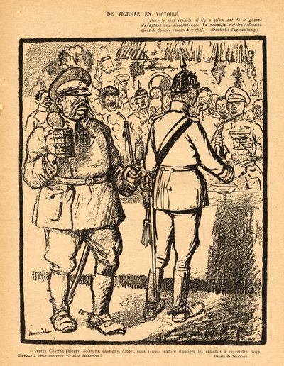 Le Lire rouge, Satirique en N & B von Pierre Georges Jeanniot
