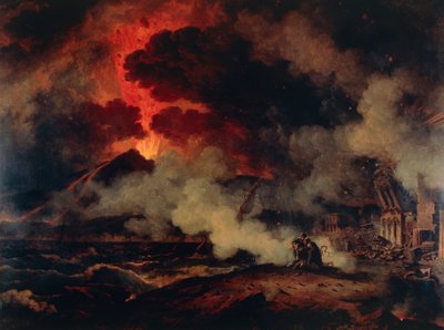 Ausbruch des Vesuvs von Pierre Henri de Valenciennes
