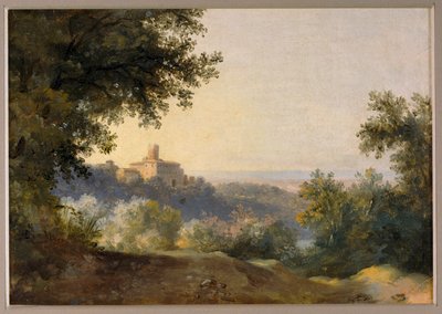 Blick auf Nemi von Pierre Henri de Valenciennes