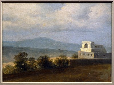 In der Villa Borghese: der Pavillon von Pierre Henri de Valenciennes