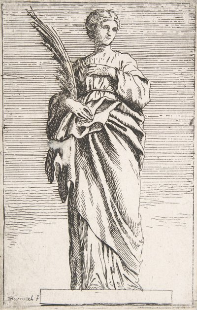 Stehende weibliche Figur, ca. 1739-1740 von Pierre Ignace Parrocel
