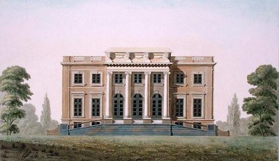 Schloss von Wannegem nahe Oudenaarde, aus 