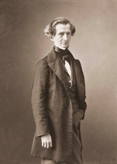Porträt von Hector Berlioz (1803-1869) von Pierre Louis Pierson