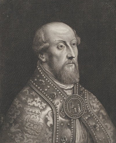 Porträt von Gisbert de la Marche, Bischof von Lüttich, ca. 1645-55 von Pierre Louis van Schuppen