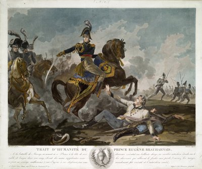 Die Enthaltsamkeit von Eugène de Beauharnais, ca. 1814 von Pierre Martinet