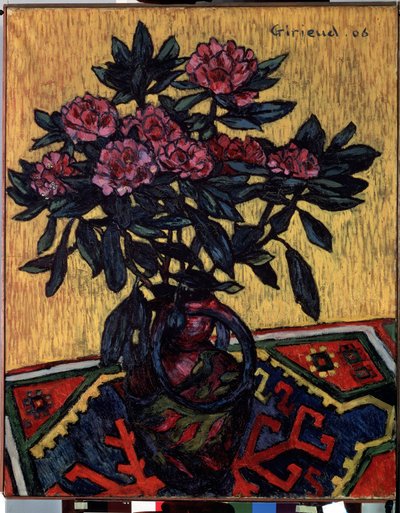 Das Pfingstrosenbouquet von Pierre Paul Girieud