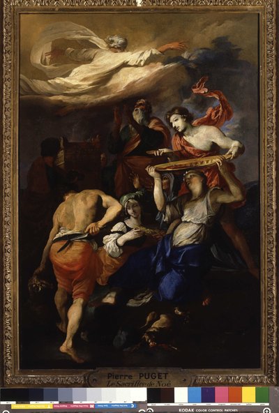 Noahs Opfer von Pierre Puget