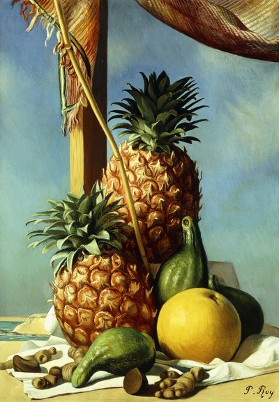 Stillleben mit Ananas von Pierre Roy
