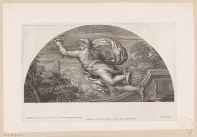 Fliegender Merkur, von hinten gesehen von Pierre Simon (I)