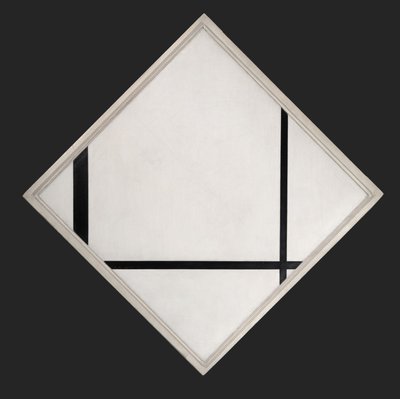 Fox Trot A von Piet Mondrian
