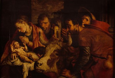 Anbetung der Hirten von Pieter Aertsen