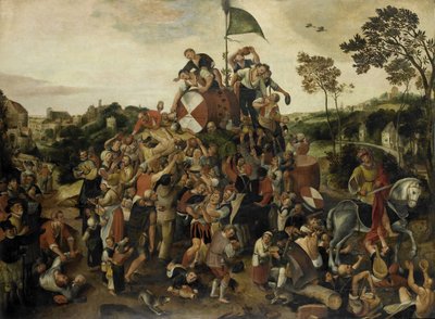 St. Martins Tag Kirmes, 1598 von Pieter Balten