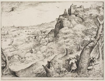 Kaninchenjagd von Pieter Bruegel d.Æ.