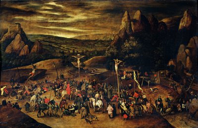 Die Kreuzigung von Pieter Brueghel the Younger