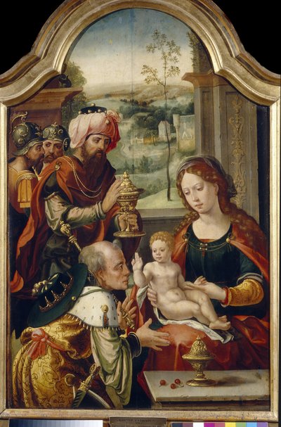 Die Anbetung der Könige von Pieter Coecke van Aelst