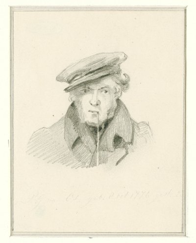 Selbstporträt von Pieter Gerardus van Os von Pieter Gerardus van Os