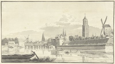 Das Kamper Tor in Zwolle von Pieter Jan van Liender (attributed to)
