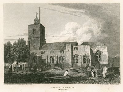Stepney Church, London von Pieter Jansz. Quast