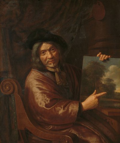 Selbstporträt von Pieter Jansz. van Asch