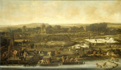 Wollherstellung von Pieter Molijn