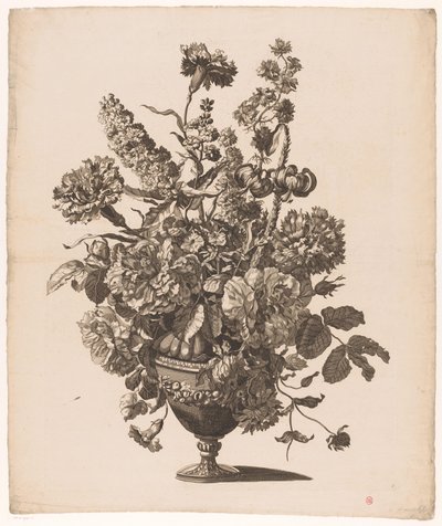 Vase mit Blumen von Pieter Mortier (I) (possibly)