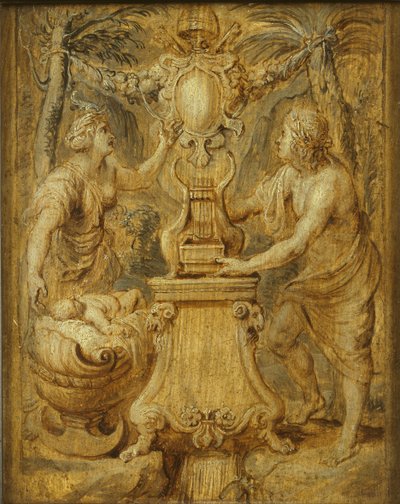 Cover von Matthiae Casimiri Sarbievii. Lyricorum Libri IV von Maciej Kazimierz Sarbiewski, 1632 von Pieter Paul Rubens