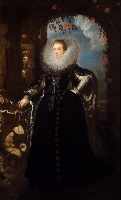 Porträt von Giovanna Spinola Pavese, 1606 von Pieter Paul Rubens