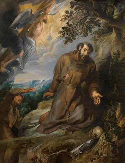 Heiliger Franziskus empfängt die Stigmata, ca. 1630-1634 von Pieter Paul Rubens