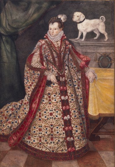 Porträt einer mährischen Frau von Pieter Pietersz the Younger