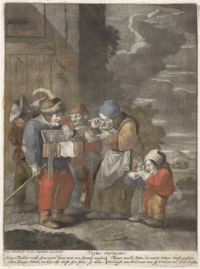 Das Gesicht von Pieter Schenk (I)