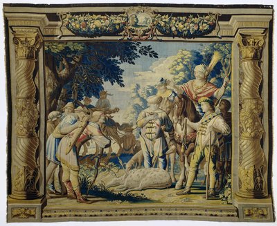 Der Tod einer Artemis geweihten Hirschkuh von Pieter de Cracht