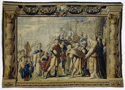 Die Heimkehr von Orestes und Iphigenia in Aulis von Pieter de Cracht