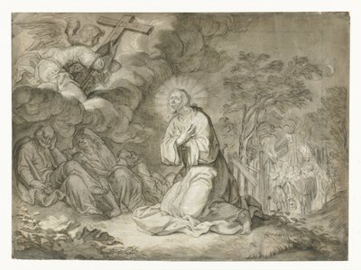 Christus im Garten Gethsemane von Pieter de Jode (I)