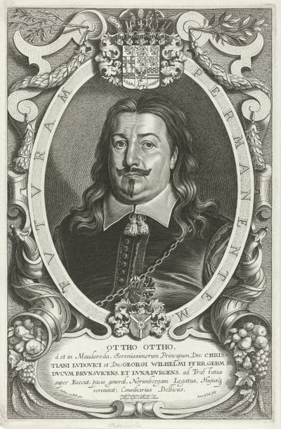 Porträt von Otto Otto von Mauderode von Pieter de Jode (II)