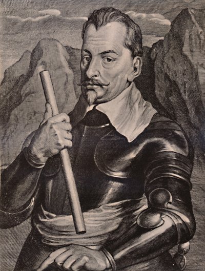 Albrecht von Wallenstein, böhmischer General, 17. Jahrhundert 1894 von Pieter de Jode II