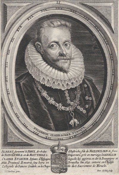 Porträt von Albert VII., Erzherzog von Österreich, ca. 1650 von Pieter de Jode II