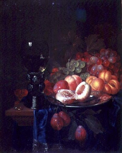 Stillleben mit Früchten und Schalentieren von Pieter de Ring