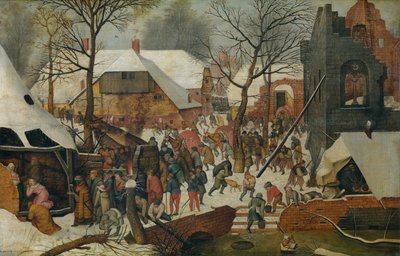 Die Anbetung der Könige im Schnee von Pieter the Younger Brueghel