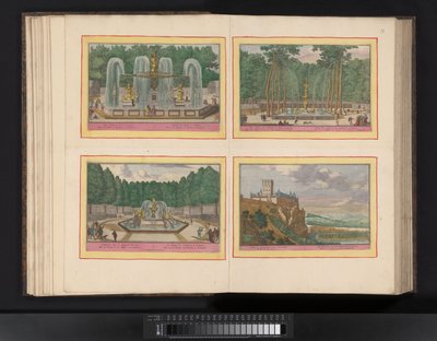 Karte der Belagerung von Barcelona, 1706 von Pieter van Call (II)