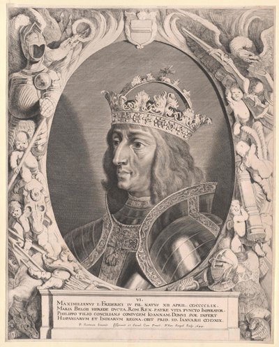 Heiliger Römischer Kaiser Maximilian I. von Pieter van Sompel