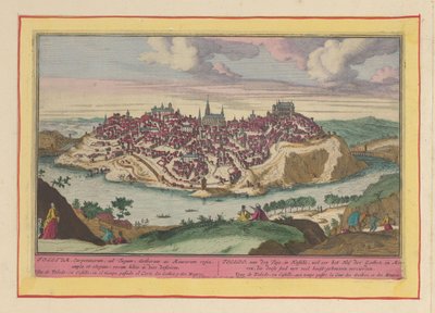 Ansicht der Stadt Toledo von Pieter van den Berge