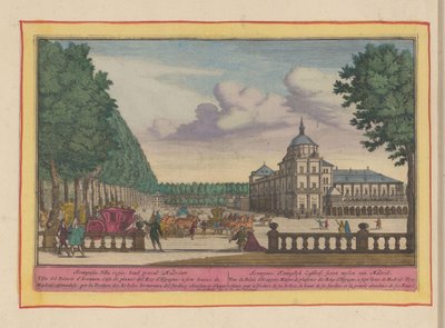 Königlicher Palast von Aranjuez von Pieter van den Berge